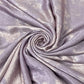 Classic Baby Pink Golden Foil Chanderi Velvet Fabric