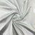 White Solid Shimmer Banarsi Satin Brocade Fabric