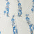 white blue floral embroidery cotton fabric