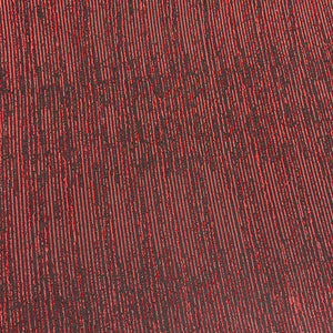 Maroon Shimmer Pleated Knitted Lycra Fabric