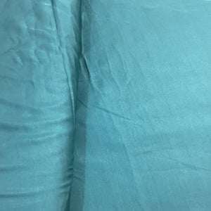 Dark Green Solid Bemberg Silk Fabric