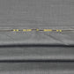 Dark Grey Solid Poly Viscose Suiting Fabric Set