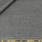 Dark Grey Solid Poly Viscose Suiting Fabric Set