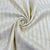 Exclusive Cream & Golden Stripe With Lurex Silk Tissue Fabric