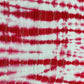 Exclusive Red & Sea Green Shibori With Lurex Silk Fabric