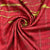 Exclusive Red & Green Shibori With Lurex Silk Fabric