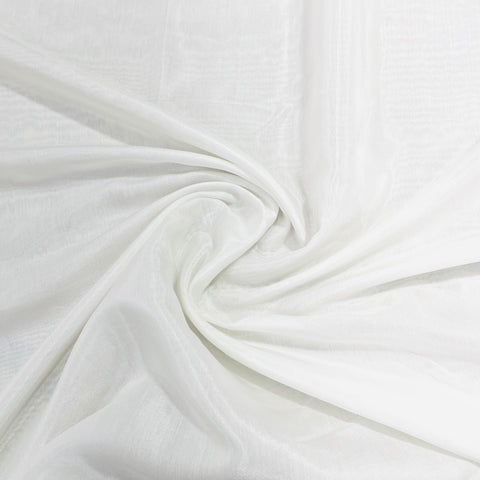 Exclusive White Solid Dyeable Muslin Fabric