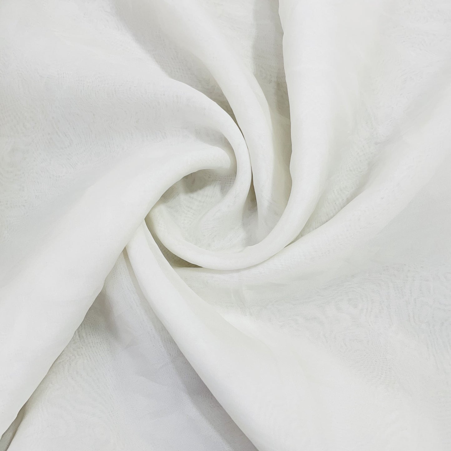 White Solid Dyeable Chanderi Fabric