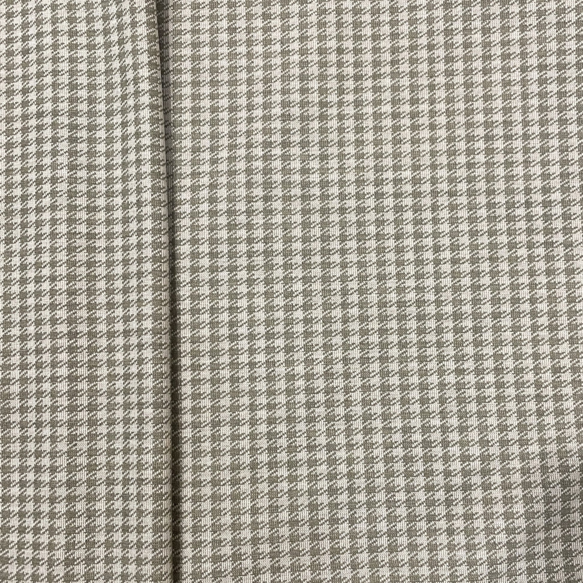 Olive Green & White Suiting Fabric Woollen Suiting Fabric