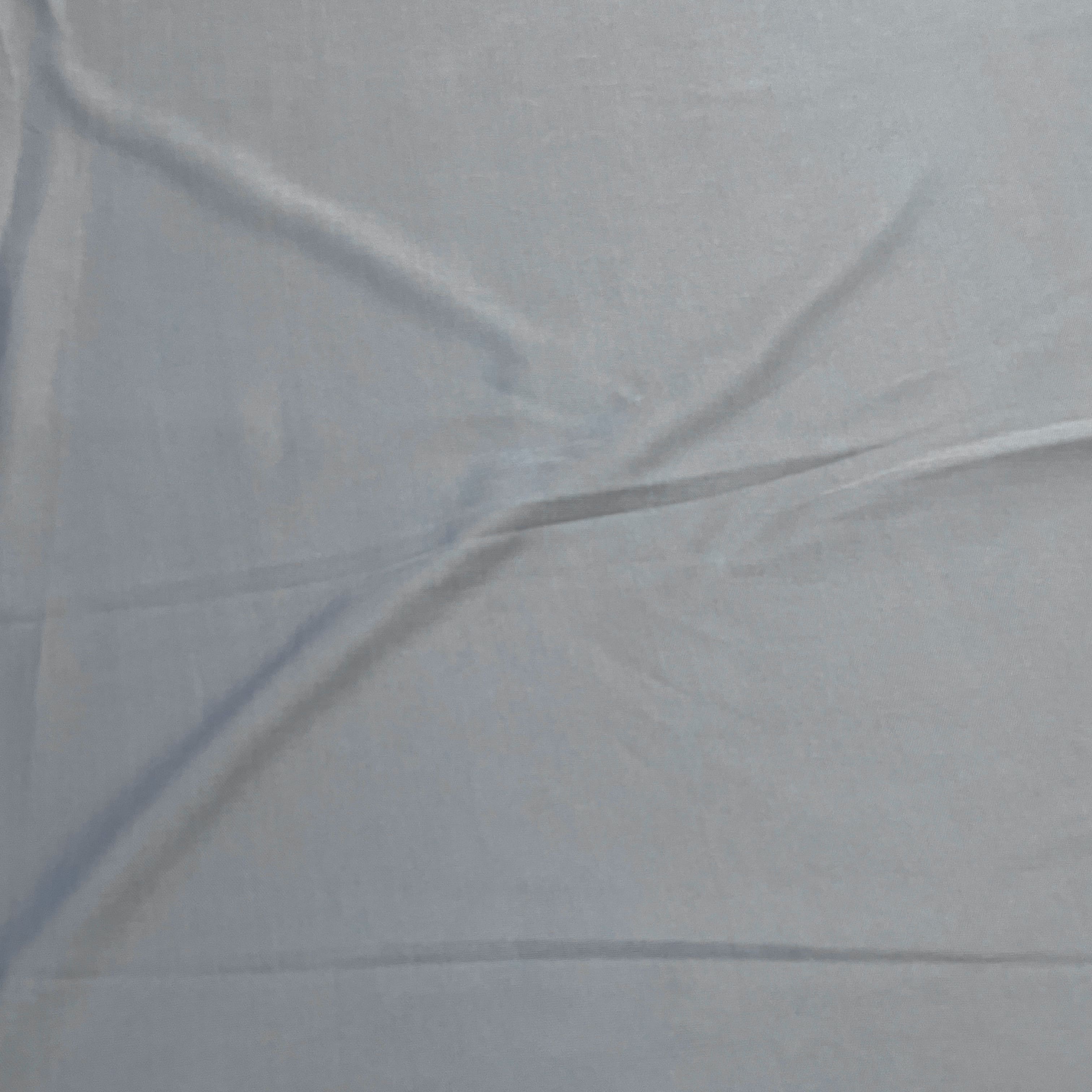 Light Grey Solid Lycra Dyed Fabric