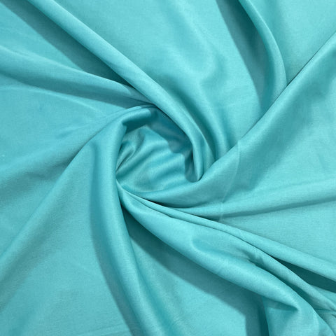 Turqousie Green Solid Lycra Dyed Fabric