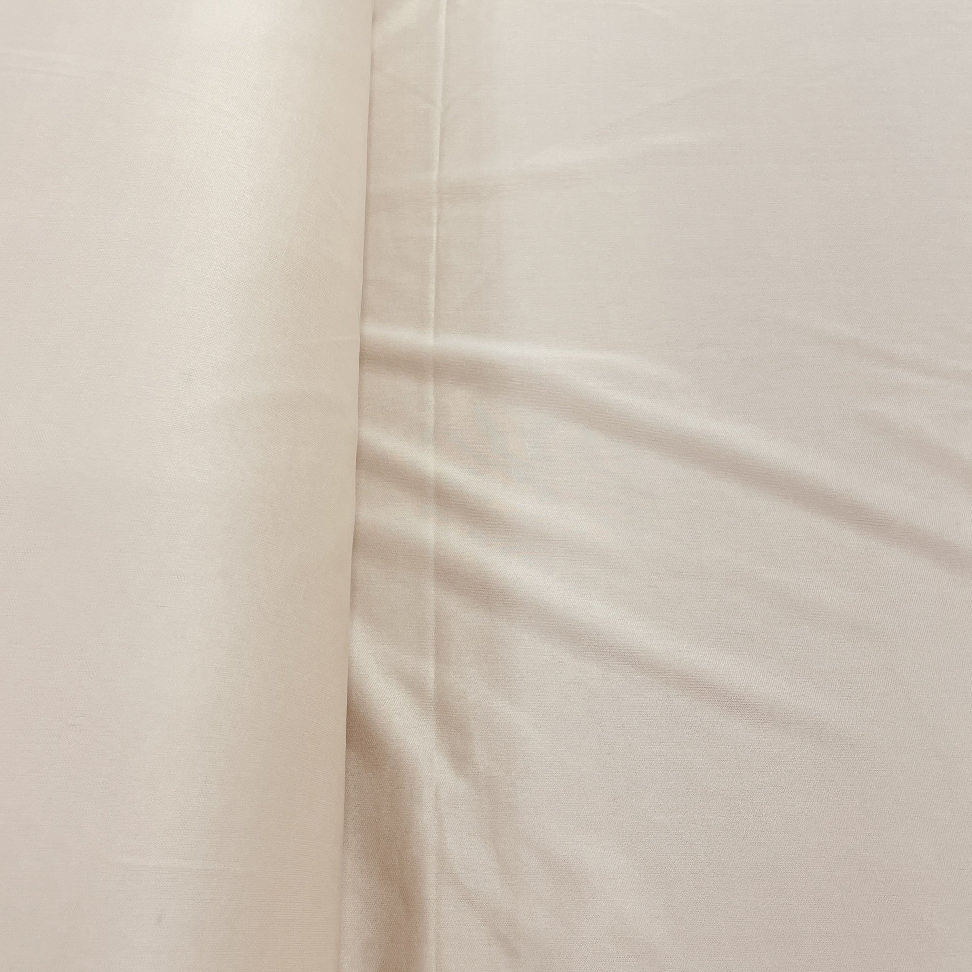 Light Beige Solid Lycra Dyed Fabric
