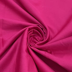classic bubblegum pink solid cotton satin