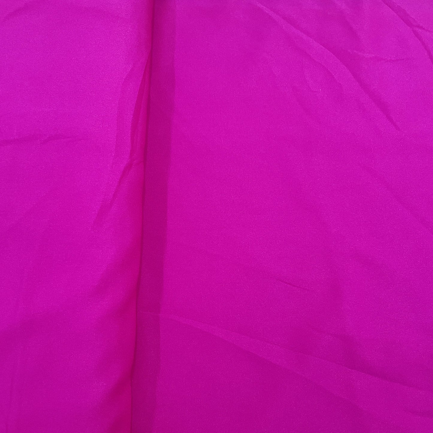 Exclusive Light Magenta Purple Solid Malai Crepe Fabric