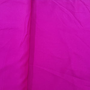Exclusive Light Magenta Purple Solid Malai Crepe Fabric