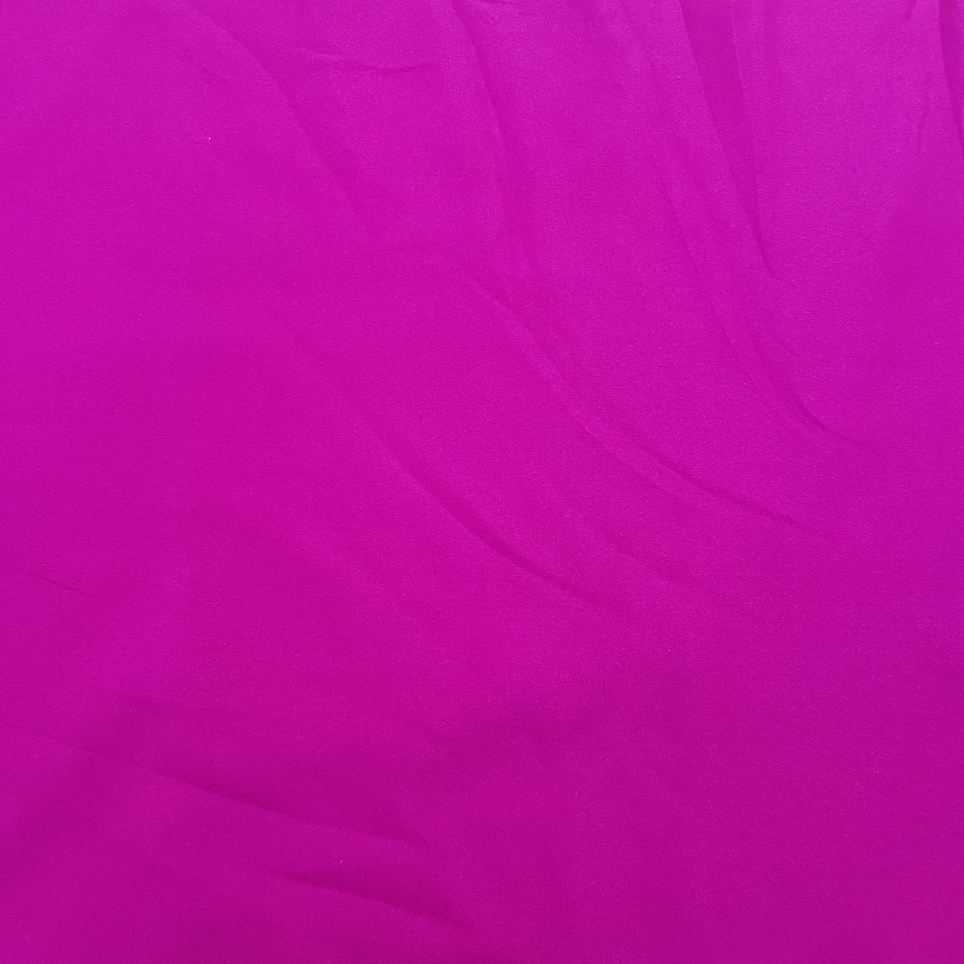Exclusive Light Magenta Purple Solid Malai Crepe Fabric