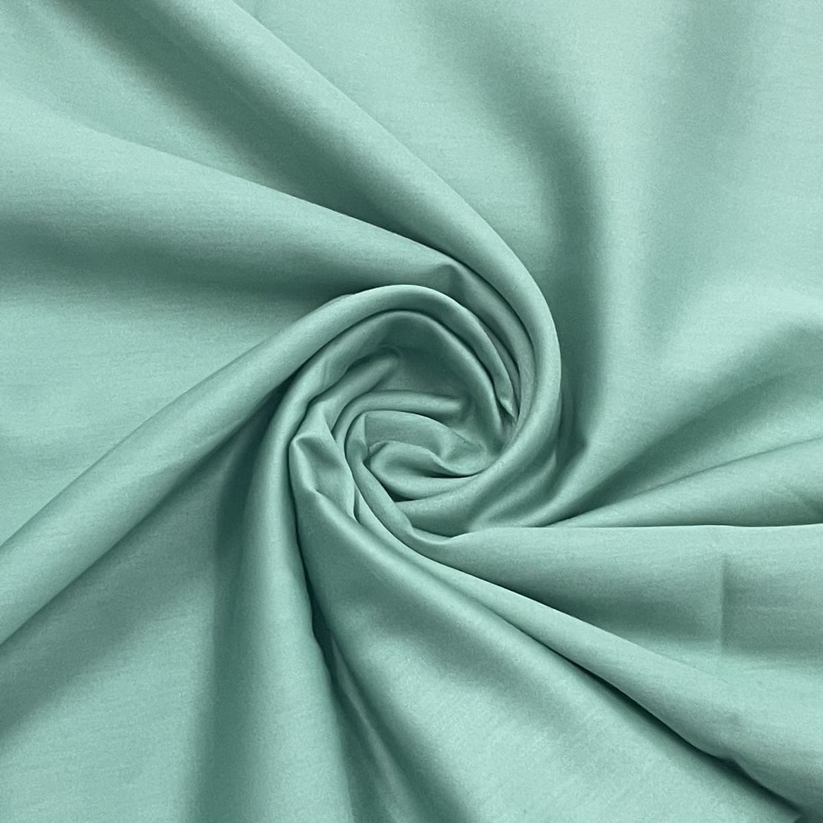 classic russian green solid cotton satin