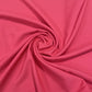 Exclusive Hot Pink Solid Malai Crepe Fabric