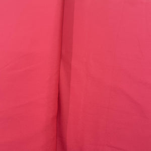 Exclusive Hot Pink Solid Malai Crepe Fabric - TradeUNO