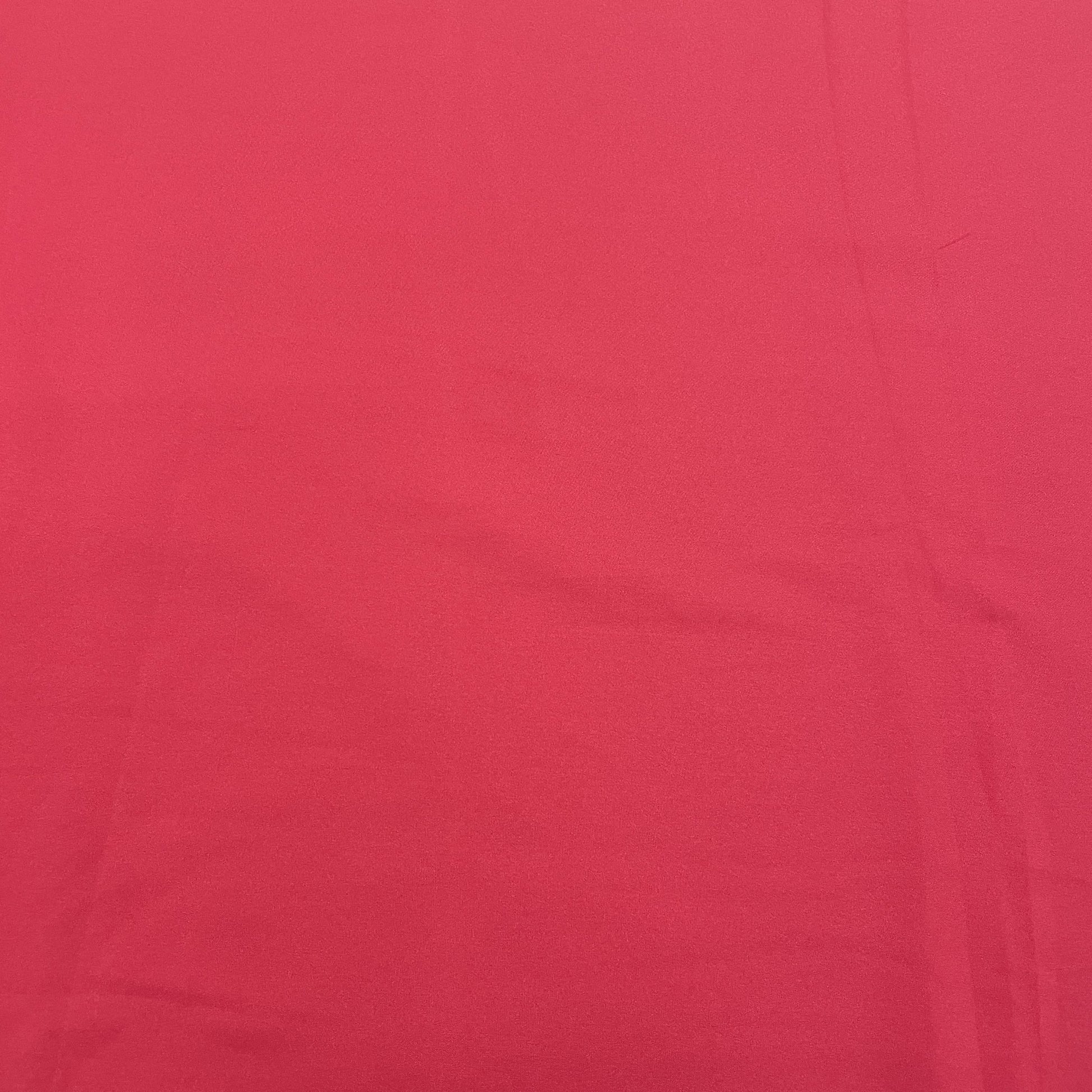 Exclusive Hot Pink Solid Malai Crepe Fabric