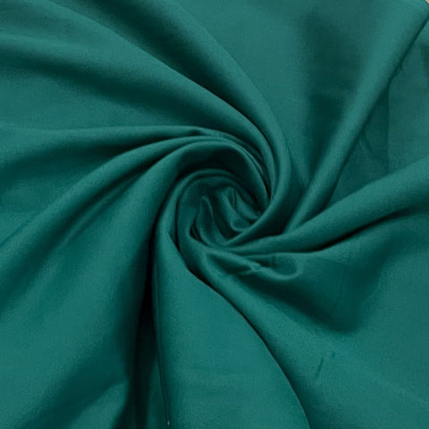 classic bright green solid cotton satin