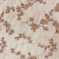 Pink Floral Foil Mulmul Fabric - TradeUNO