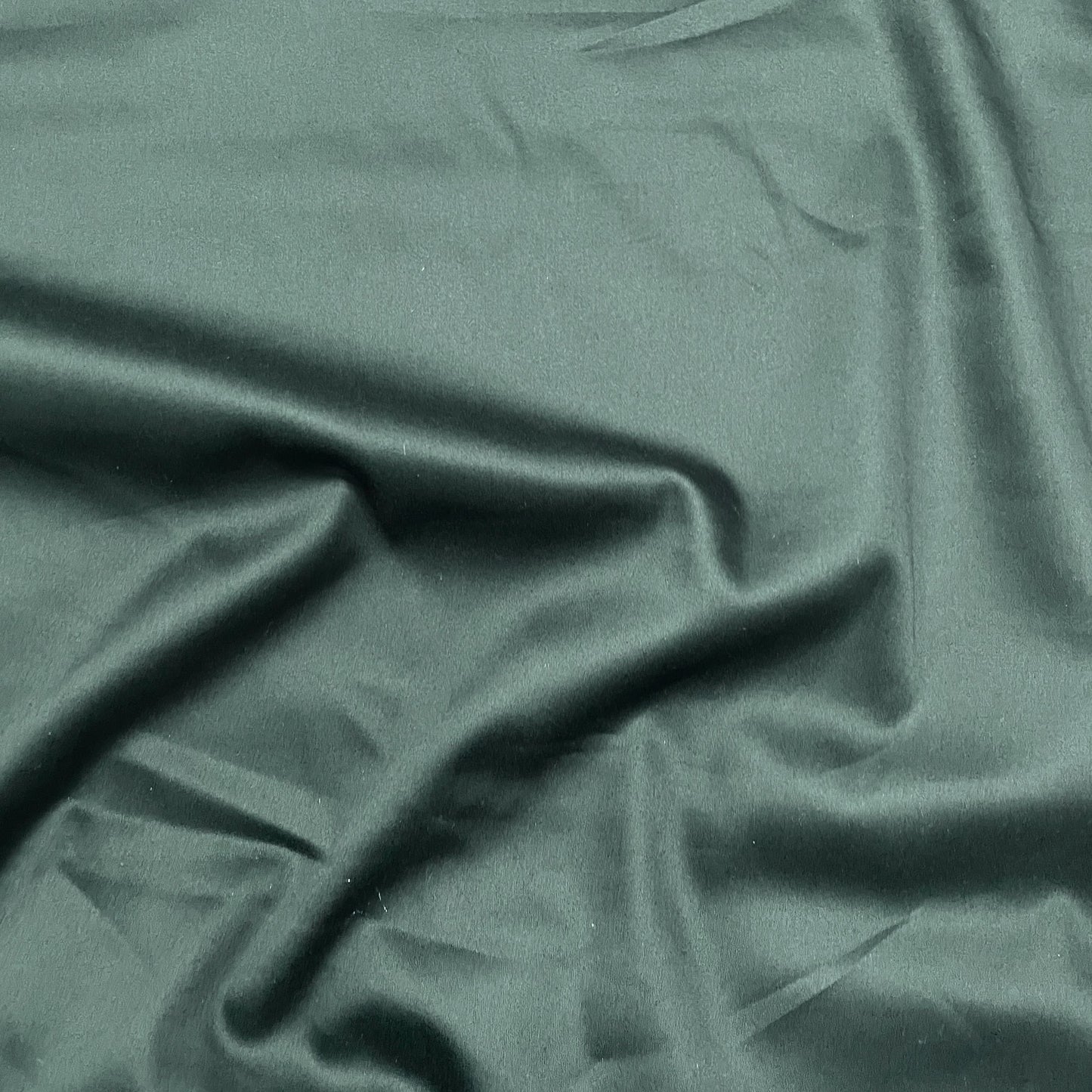 Premium Dark Green Solid Poplin Lycra Fabric
