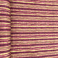 Purple & Yellow Stripe Print Cotton Satin Fabric - TradeUNO