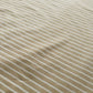 Premium Cream White Stripes Print Poplin Lycra Fabric