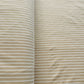 Premium Cream White Stripes Print Poplin Lycra Fabric