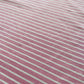 Premium Pink White Stripes Print Poplin Lycra Fabric