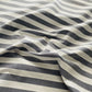 Premium Blue Stripes Print Poplin Lycra Fabric