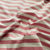 Premium Fushia Pink Stripes Print Poplin Lycra Fabric