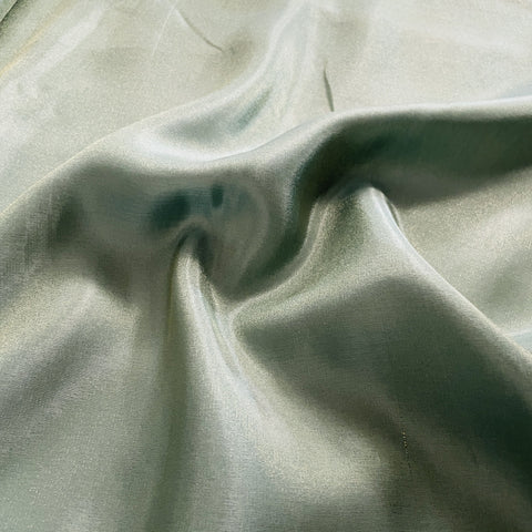 Premium Sage Green Solid Viscose Tissue Fabric