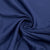 Classic Navy Blue Solid Cotton Satin