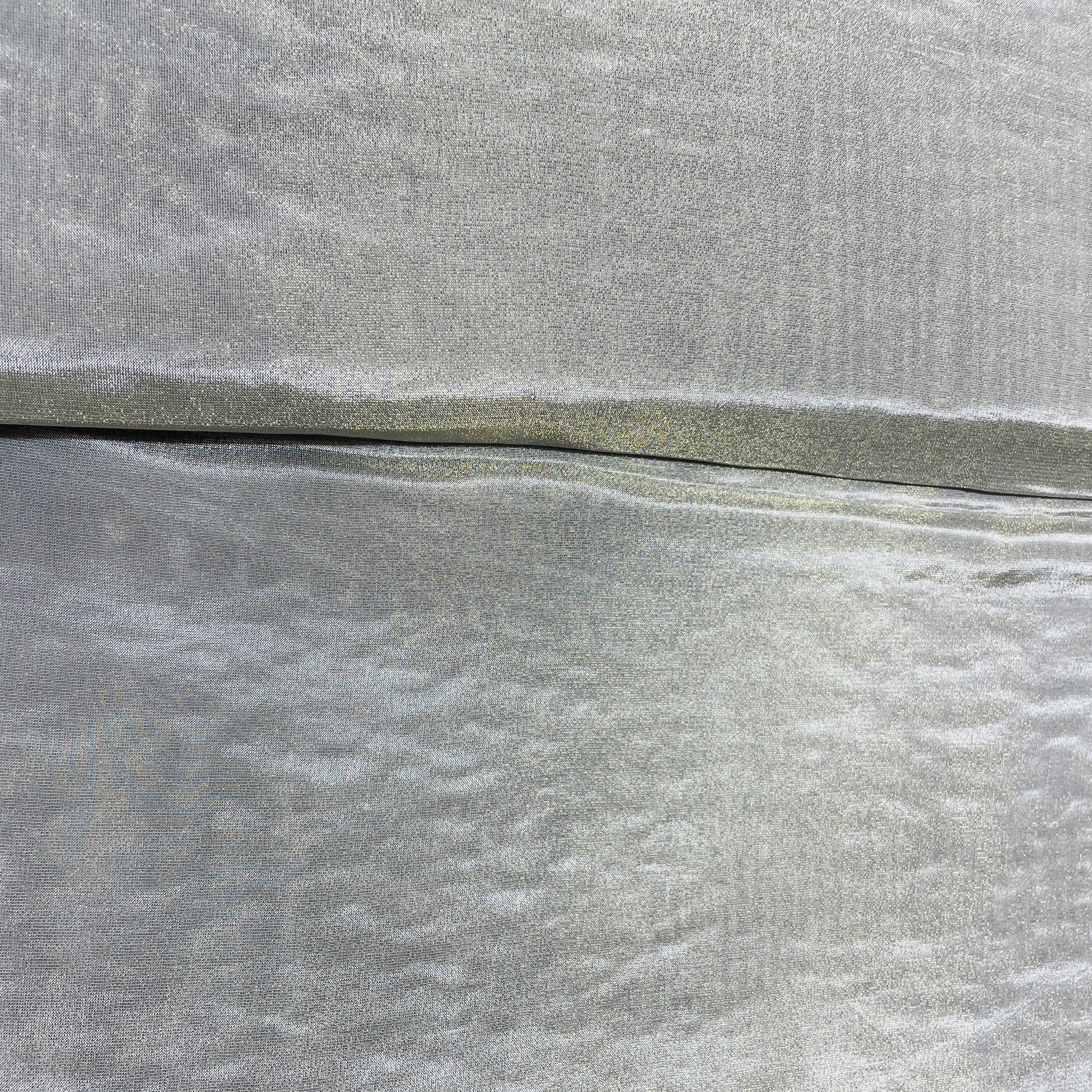 Premium Grey Solid Viscose Tissue Fabric