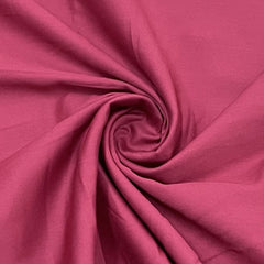 classic thulian pink solid cotton satin