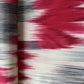 Cream Multicolor Ikkat Print Bemberg Gajji Silk Fabric 15549