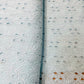 Premium Sky Blue Floral Embroidery Cotton Schiffli Fabric