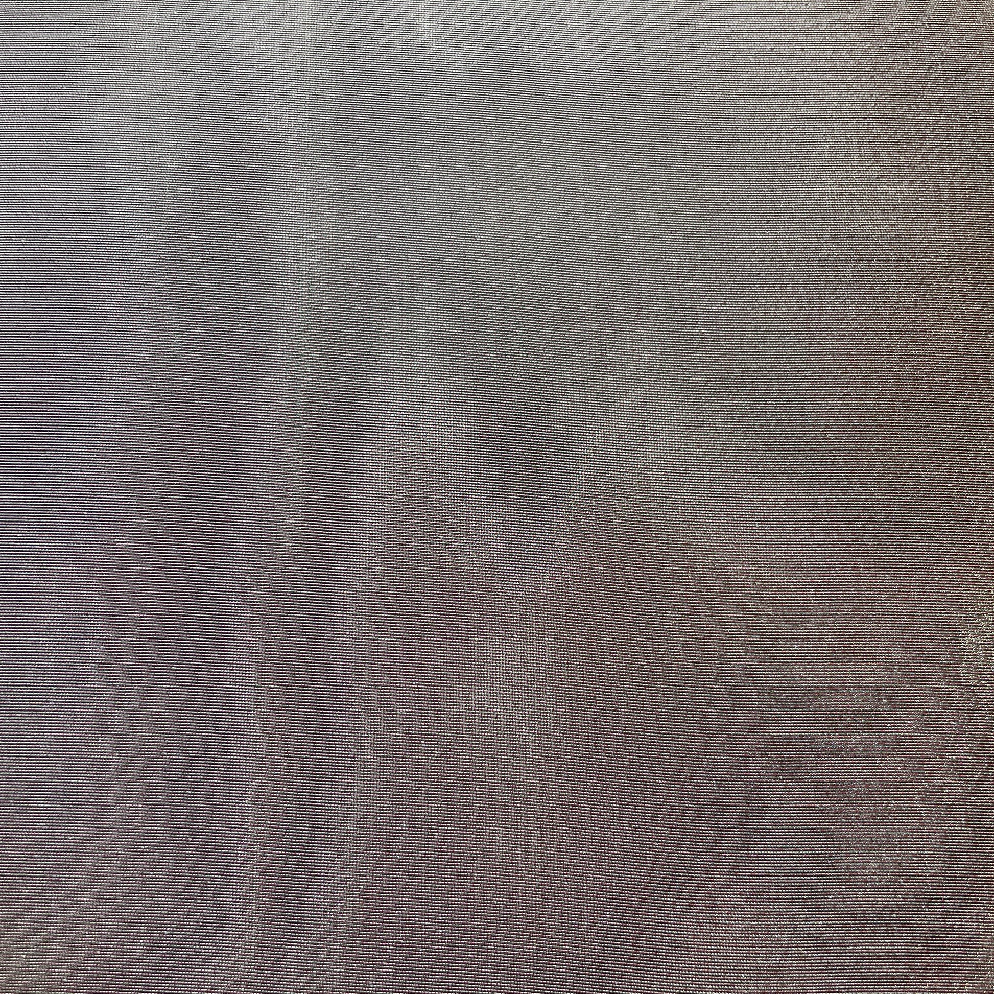 Grey Solid Plain Tissue Fabric 19677