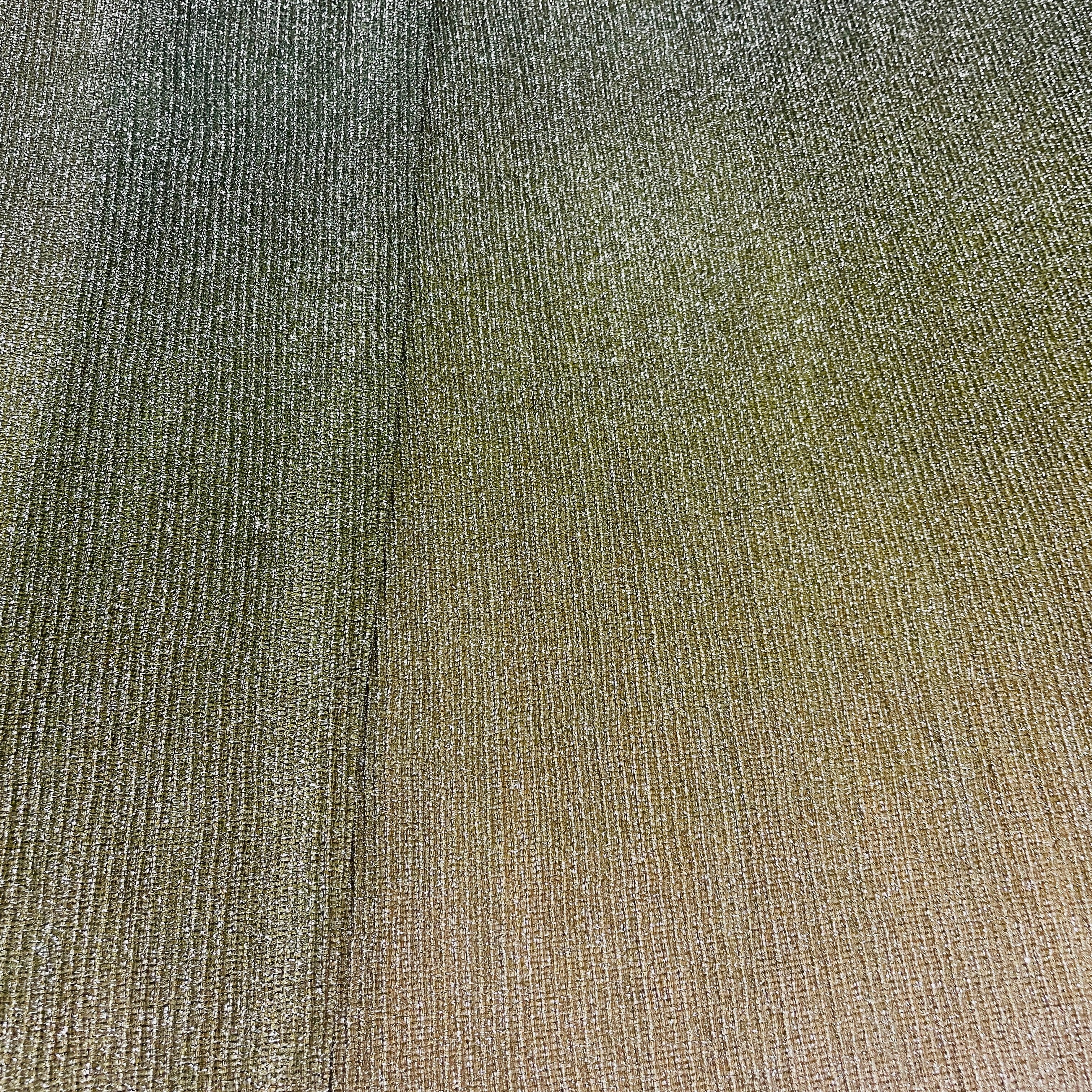 Green & Grey Ombre Shimmer Knitted Lycra Fabric - TradeUNO
