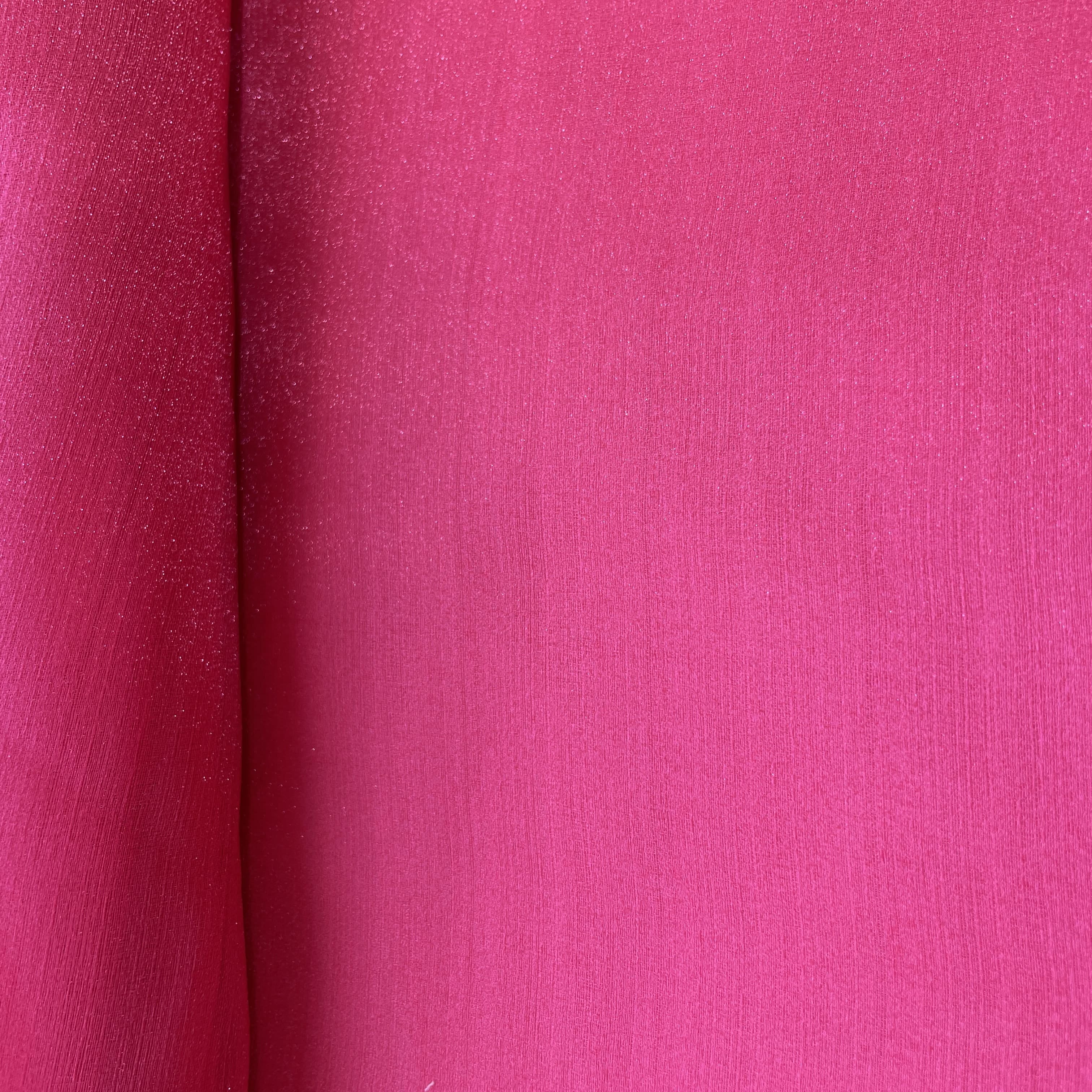 Rose Red Solid Tissue Fabric 7804