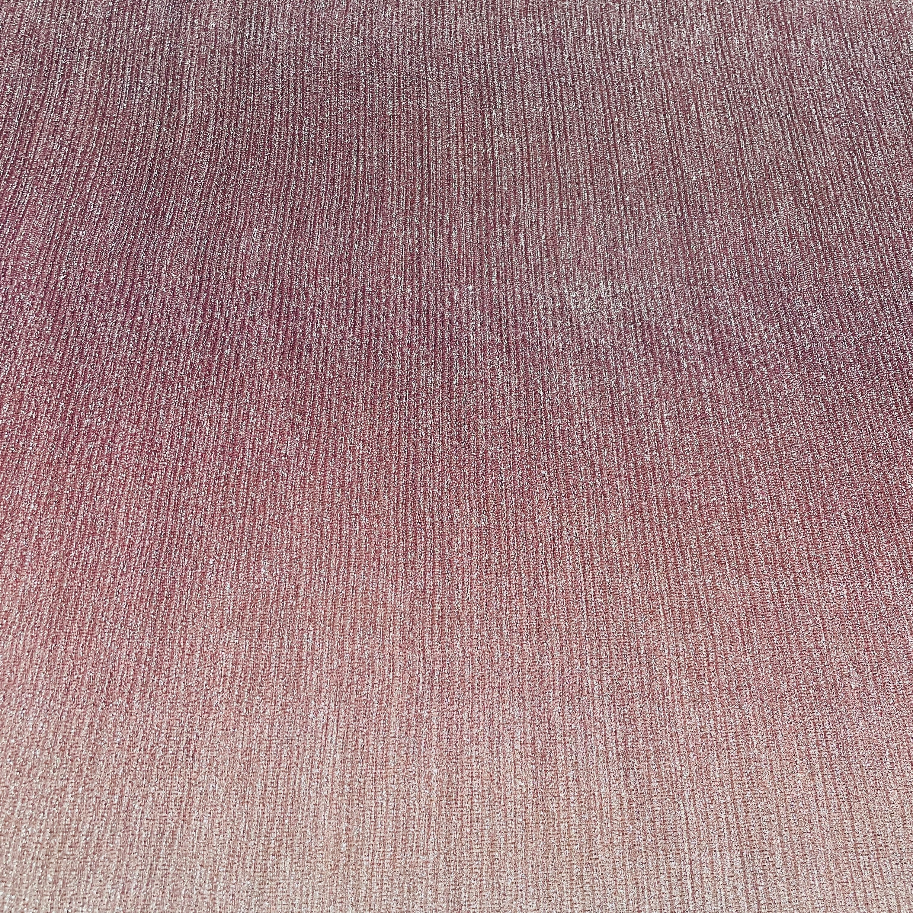 Light Purple & Grey Ombre Shimmer Knitted Lycra Fabric - TradeUNO