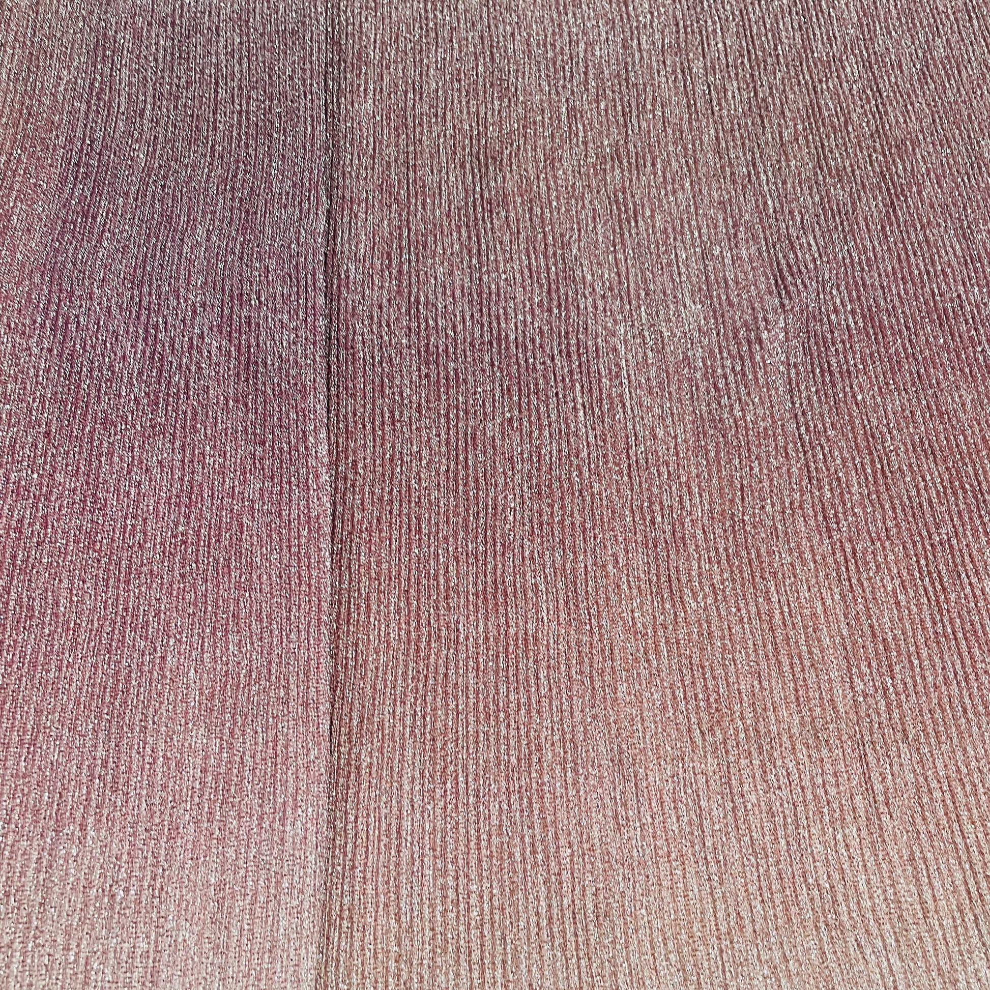 Light Purple & Grey Ombre Shimmer Knitted Lycra Fabric - TradeUNO