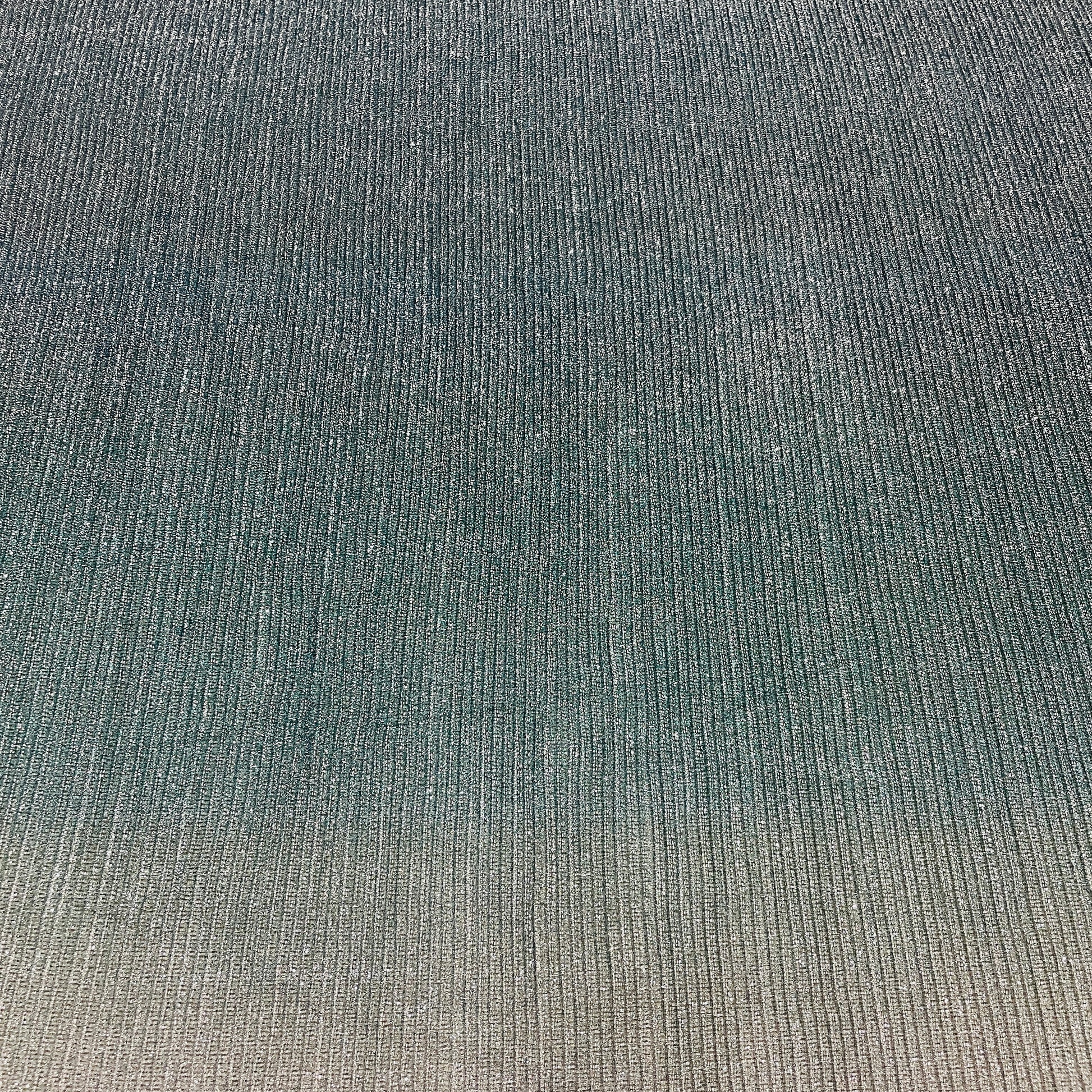 Embreld Green & Grey Ombre Shimmer Knitted Lycra Fabric - TradeUNO