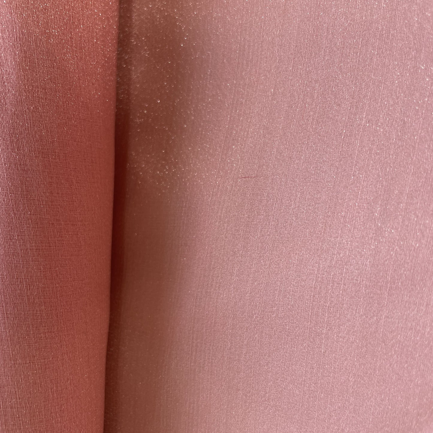 Peach Pink Solid Tissue Fabric 7797