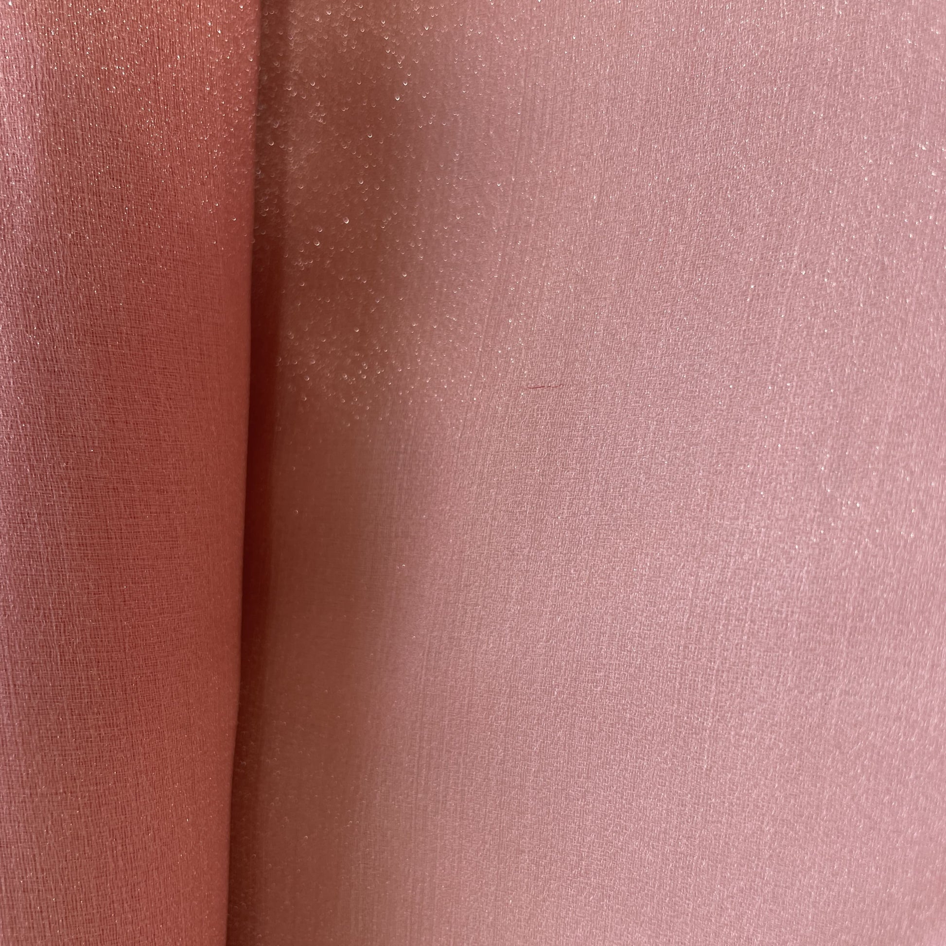 Peach Pink Solid Tissue Fabric 7797