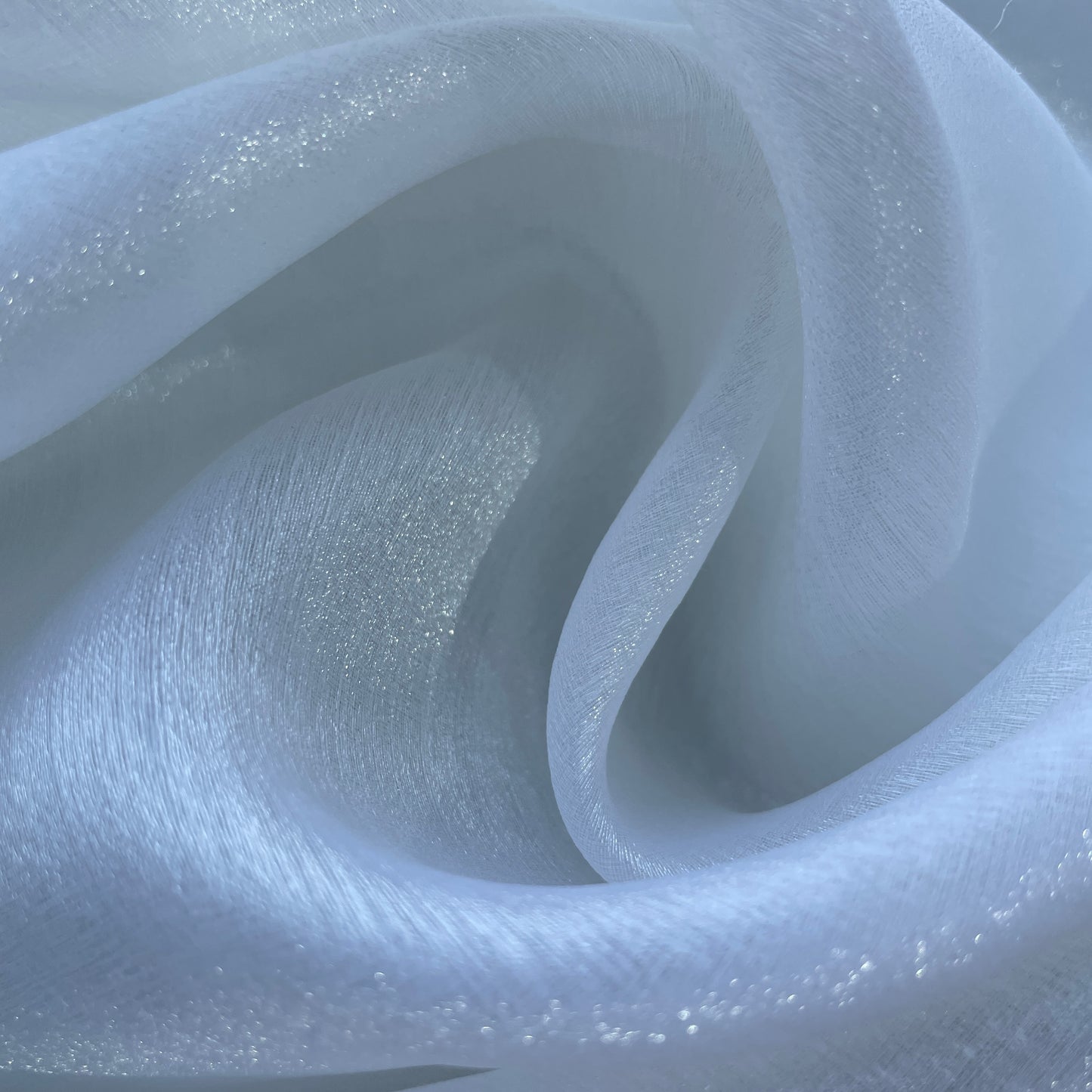 White Solid Tissue Fabric 7798