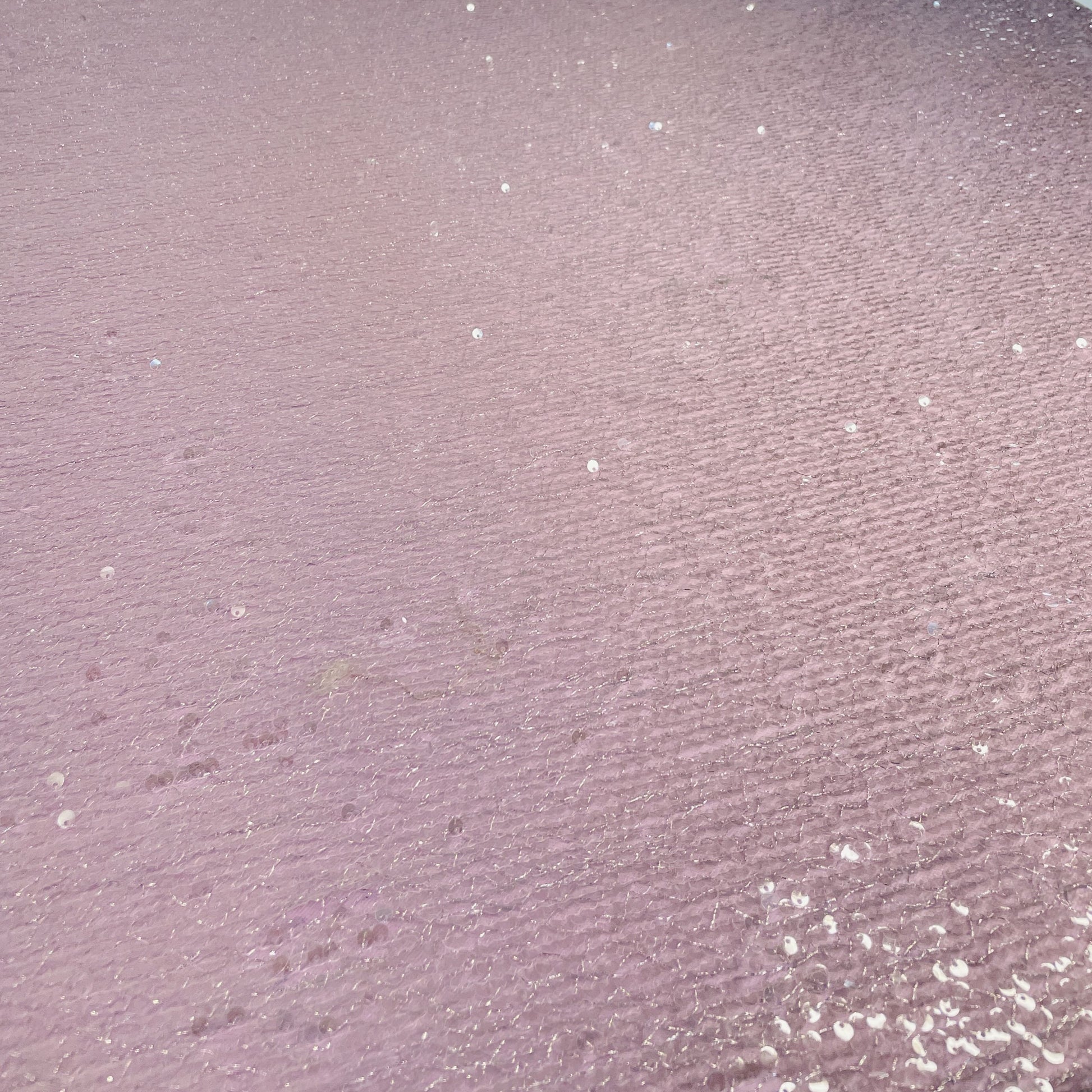 Premium Lilac Purple Imported Lurex Sequins Net Fabric