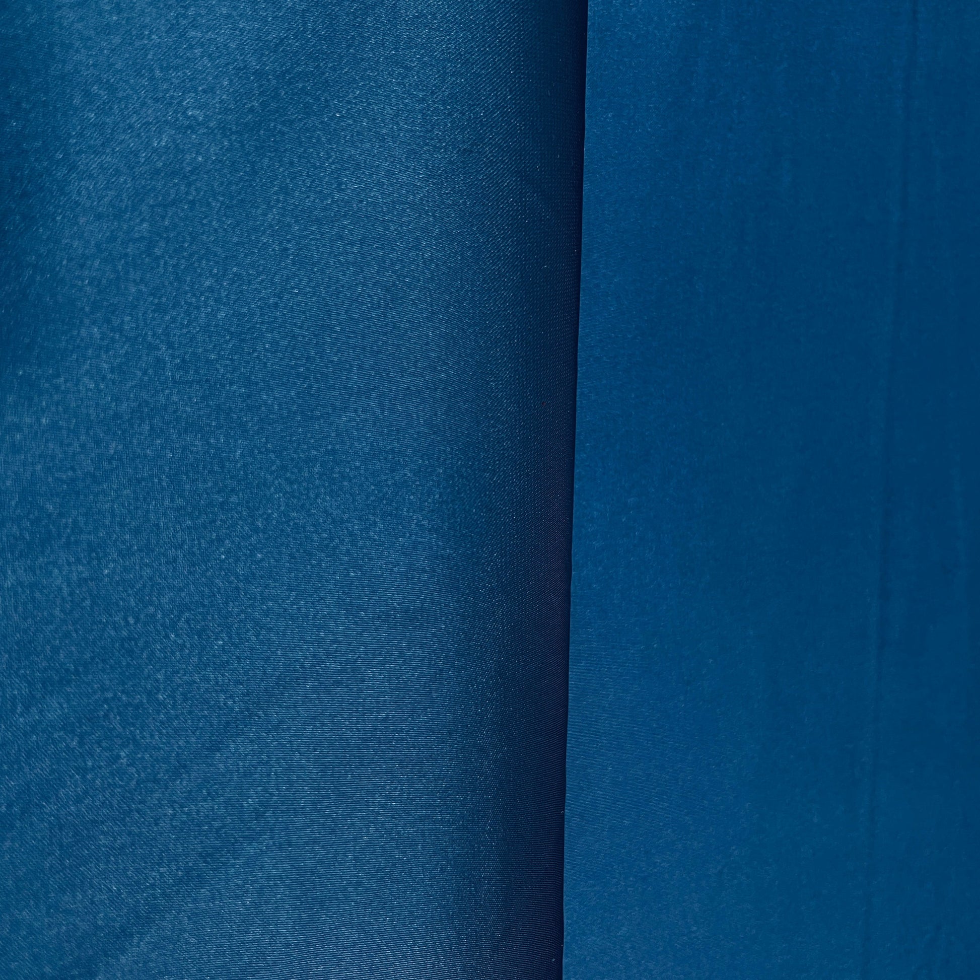 Teal Blue Armani Satin Fabric - TradeUNO
